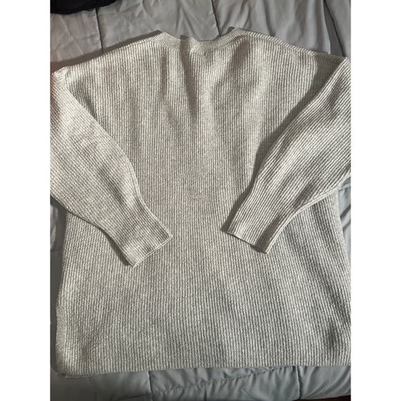 Halogen oversized boxy sweater sz XL 52% recycled polyester 45% acrylic 3% spdx - Picture 6 of 6